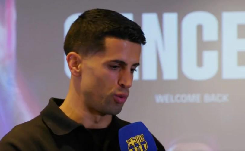 坎塞洛：上一次在巴萨效力时没能赢得冠军，这一次我希望能赢